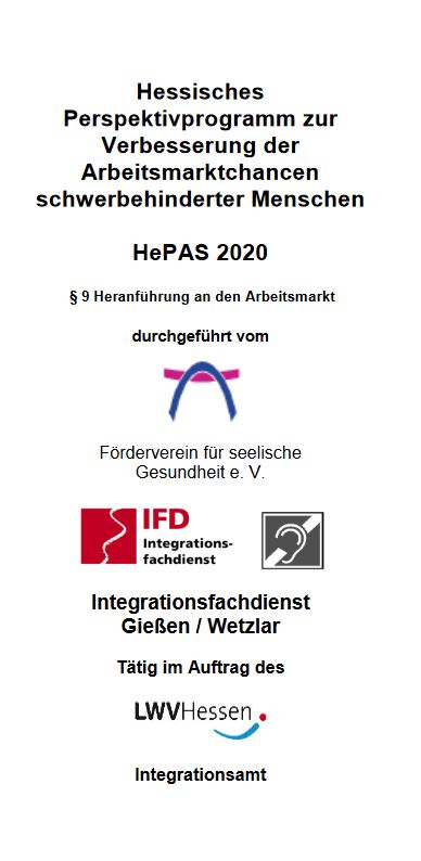 Flyer HePAS 2020 FSG Giessen Wetzlar